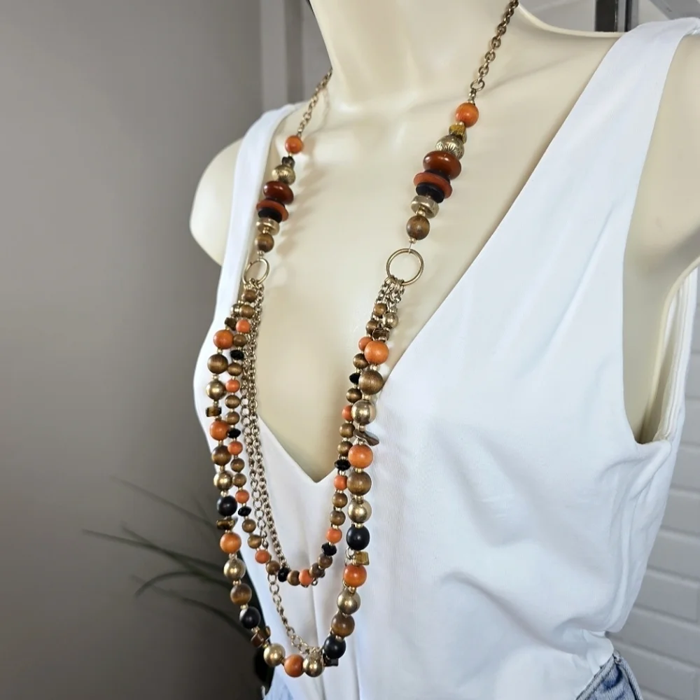 Unbranded Multi-Layered Beaded Necklace